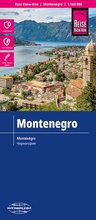 Cover: Reise Know-How Landkarte Montenegro (1:160.000) - Reise Know-How Verlag Peter Rump GmbH