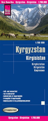 Abbildung von: Reise Know-How Landkarte Kirgisistan / Kyrgyzstan (1:700.000) - Reise Know-How Verlag Peter Rump GmbH