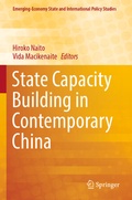 Cover: State Capacity Building in Contemporary China - Springer