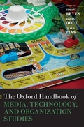 Cover: The Oxford Handbook of Media, Technology, and Organization Studies - Oxford University Press