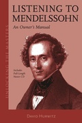Cover: Listening to Mendelssohn - Amadeus Press