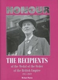Cover: Honour the Recipients of the Medal of the Order of the British Empire 1917-2019 - Token Publishing Ltd