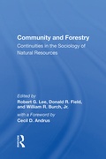 Cover: Community And Forestry - Routledge