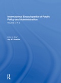 Cover: International Encyclopedia of Public Policy and Administration Volume 4 - Routledge