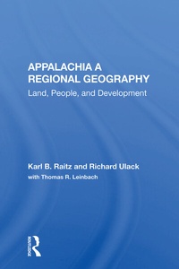 Enlarge image Cover: Appalachia: A Regional Geography - Routledge