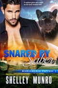 Cover: Snared by Saber (Middlemarch Capture, #1) - Shelley Munro