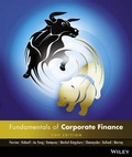 Cover: Fundamentals of Corporate Finance - Wiley