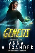 Cover: Genesis (The Evolutioneers, #1) - Anna Alexander