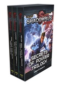 Cover: Shadowrun Legends: Secrets of Power Trilogy (Shadowrun Box Set, #1) - Shadowrun Box Set