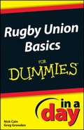 Cover: Rugby Union Basics In A Day For Dummies - Wiley