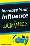 Cover: Increase Your Influence In A Day For Dummies - Wiley