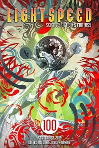 Enlarge image Cover: Lightspeed Magazine, Issue 100 (September 2018) - John Joseph Adams