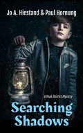 Cover: Searching Shadows (The Peak District Mysteries, #6) - Cousins House