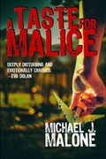 Cover: A Taste for Malice (A McBain and O'Neill Novel, #2) - Scotia Nostra Books