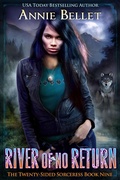 Cover: River of No Return (The Twenty-Sided Sorceress, #9) - Doomed Muse Press