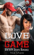 Cover: For Love or the Game - BWWM Hockey Sports Romance - Interracial BWWM Romance Novels