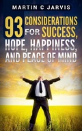 Cover: 93 Considerations for Success, Hope, Happiness, and Peace of Mind - Martin Jarvis