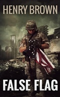 Cover: False Flag (The Retreads, #3) - Virtual Pulp Press