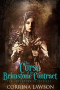 Cover: The Curse of the Brimstone Contract (The Steampunk Detectives, #1) - Corrina Lawson