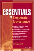 Cover: Essentials of Corporate Governance - Wiley