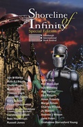 Cover: Shoreline of Infinity 8&frac12; EIBF Edition (Shoreline of Infinity science fiction magazine) - The New Curiosity Shop