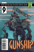 Cover: Skyfall (Gunship, #9) - Gunship
