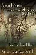Cover: Alex and Briggie Genealogical Mysteries - Books One through Three - Orson Whitney Press