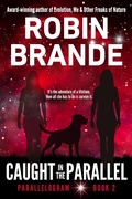 Cover: Caught in the Parallel (Parallelogram, #2) - Ryer Publishing