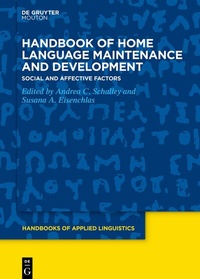 Abbildung von: Handbook of Home Language Maintenance and Development - De Gruyter Mouton
