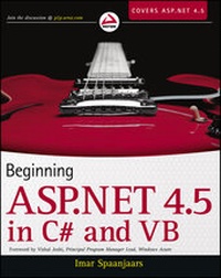 Enlarge image Cover: Beginning ASP.NET 4.5 - Wrox