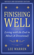 Cover: Finishing Well - Lee Warren