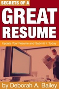 Cover: Secrets of a Great Resume - Bright Street Books