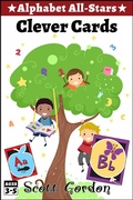 Cover: Alphabet All-Stars: Clever Cards - Alphabet All-Stars