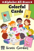 Cover: Alphabet All-Stars: Colorful Cards - Alphabet All-Stars