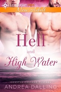 Cover: Hell and High Water (Coastal College Players, #2) - LoveLight Press