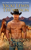 Cover: A Cowboy's Return (The McGavin Brothers, #3) - Ocean Dance Press LLC
