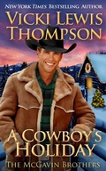 Cover: A Cowboy's Holiday (The McGavin Brothers, #12) - Ocean Dance Press LLC