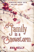 Cover: Family in a Snowstorm (Snow Globes, #2) - NineStar Press, LLC