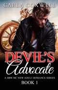 Cover: Devil's Advocate - Book 1 (Devil's Advocate BBW MC New Adult Romance Series, #1) - Revelry Publishing