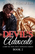 Cover: Devil's Advocate - Book 2 (Devil's Advocate BBW MC New Adult Romance Series, #2) - Revelry Publishing