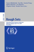 Cover: Rough Sets - Springer