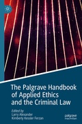 Cover: The Palgrave Handbook of Applied Ethics and the Criminal Law - Palgrave Macmillan