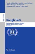 Cover: Rough Sets - Springer