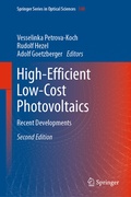 Cover: High-Efficient Low-Cost Photovoltaics - Springer
