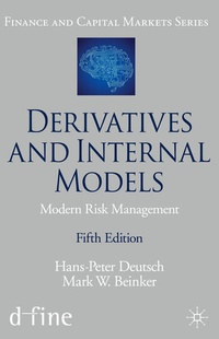 Enlarge image Cover: Derivatives and Internal Models - Palgrave Macmillan