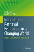 Cover: Information Retrieval Evaluation in a Changing World - Springer