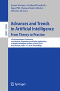 Cover: Advances and Trends in Artificial Intelligence. From Theory to Practice - Springer