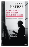 Cover: Kunst sollte sein wie ein bequemer Sessel - Kampa Verlag