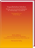 Cover: Vergesellschaftete Schriften - Harrassowitz Verlag
