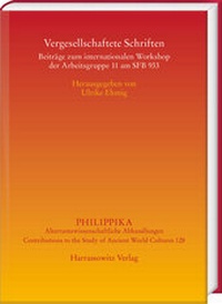 Abbildung von: Vergesellschaftete Schriften - Harrassowitz Verlag